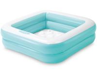Intex Vierkant babyzwembad-blauw