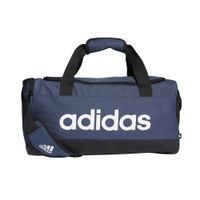 adidas Performance sporttas Linear Duffel S 25 L donkerblauw/zwart/wit - thumbnail