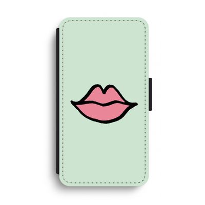 Kusje: iPhone XS Max Flip Hoesje