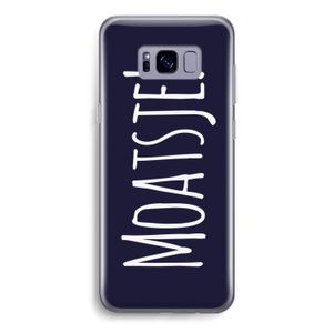 Moatsje!: Samsung Galaxy S8 Transparant Hoesje