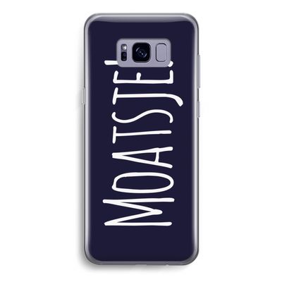Moatsje!: Samsung Galaxy S8 Transparant Hoesje