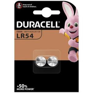 Duracell Mini LR54/189 Alkaline batterijen - 2 stuks.