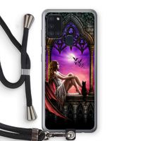 Kinderen van de nacht: Samsung Galaxy A21s Transparant Hoesje met koord