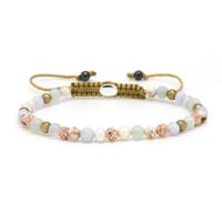 Karma Armband Spiral Bente XXS Rosé Crystal