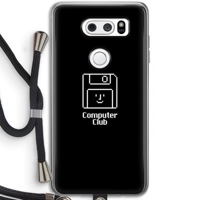 Hello: LG V30 Transparant Hoesje met koord