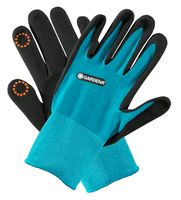 Gardena 11512-20 beschermende handschoen Tuinhandschoenen Zwart, Blauw Elastaan, Nitril, Polyester - thumbnail