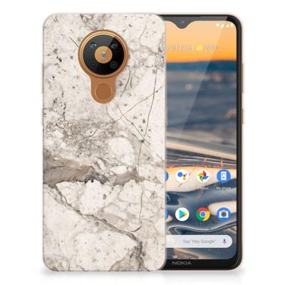 Nokia 5.3 | TPU | Siliconen hoesje | Marmer Beige