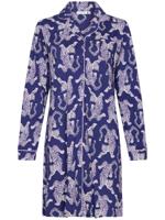 Katoenen doorknoopnachthemd tijgers