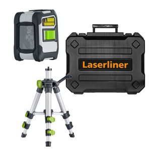 Laserliner CompactCross-Laser Pro | Kruislijnlaser | statief | koffer | 2 lijnen | Groen | 40m | Bluetooth - 081.143A