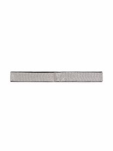 Dolce & Gabbana Kids ceinture à ornements en cristal - Argent