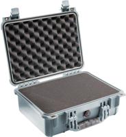 Peli 1450 SVF flightcase zilver met schuim 371x258x152 mm - thumbnail