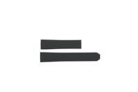 Horlogeband Tag Heuer WAC1218 / FC6222 Leder Grijs 17mm Horlogeband Tag Heuer WAC1218 / FC6222 Leder Grijs 17mm