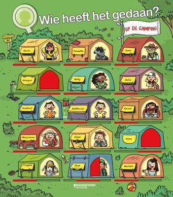 Wie heeft het gedaan? Op de camping (Hardback)