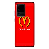 I'm lovin' you: Samsung Galaxy S20 Ultra Tough Case