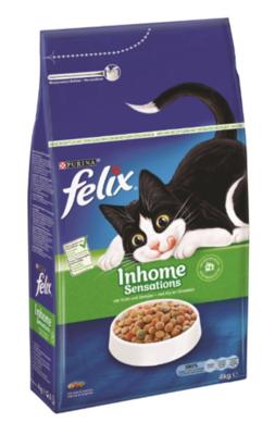 Inhome sensations met kip en groenten 4kg kattenvoer - Felix