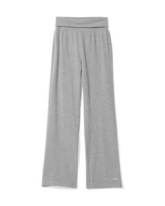 HEMA Dames Yogabroek Grijsmelange (grijsmelange)