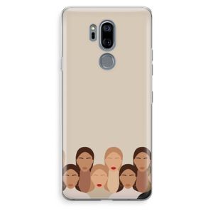 Girls girls girls: LG G7 Thinq Transparant Hoesje