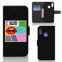 Huawei P Smart 2019 Wallet Case met Pasjes Popart Princess - thumbnail