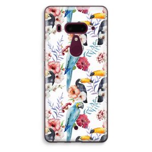 Bloemen tukan: HTC U12+ Transparant Hoesje