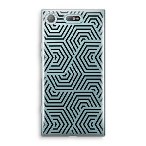 Magic pattern: Sony Xperia XZ1 Compact Transparant Hoesje