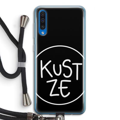KUST ZE: Samsung Galaxy A50 Transparant Hoesje met koord