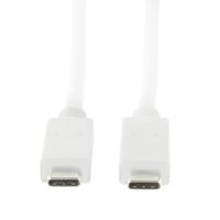 LogiLink CU0131 USB-kabel 1 m USB 3.2 Gen 2 (3.1 Gen 2) USB C Wit - thumbnail