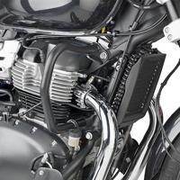 GIVI Valbeugel, Valbeugels voor de moto, TN9058 Zwart gepoedercoat staal onderzijde