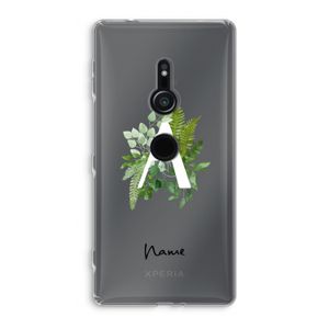 Green Brush: Sony Xperia XZ2 Transparant Hoesje