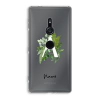Green Brush: Sony Xperia XZ2 Transparant Hoesje