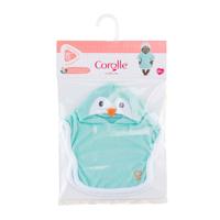 Corolle badcape voor babypop - pinguin, 30cm Corolle badcape voor babypop - pinguin, 30cm