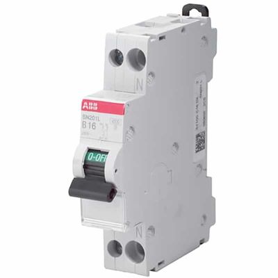 ABB-HAF SN201L | Installatieautomaat 1p+N type B 16A