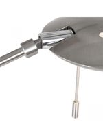Steinhauer Led vloer leeslamp Zenith 2x6w - 2200K - 118cm RVS 7862ST - thumbnail