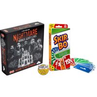 Spellenbundel - 2 Stuks - Skip-Bo & Nightmare Horror Adventures