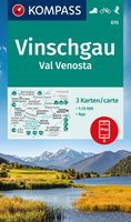 Wandelkaart 670 Vinschgau - Val Venosta | Kompass - thumbnail