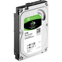 Seagate Barracuda ST2000DM008 interne harde schijf 2 TB 7200 RPM 256 MB 3.5" SATA III - thumbnail