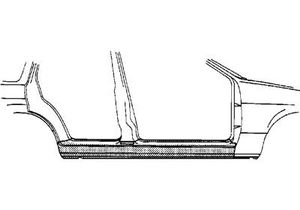PLAATWERKDEEL DORPEL 4-deurs R 3766104