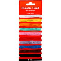 Creativ Company Elastiek kleur dikte 1mm, 10x3,5m