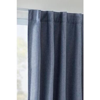 Gordijn Miran - blauw - 140x280 cm (1 stuk)