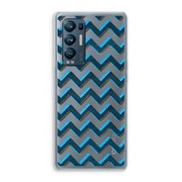 Onderbroken lijn: Oppo Find X3 Neo Transparant Hoesje