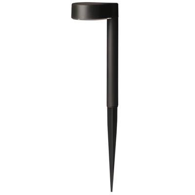Sunnydays Tuinlampen / prikspot Solar Glow - zwart - kunststof - waterbestendig - 31 cm