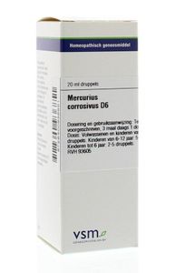 VSM Mercurius corrosivus D6 (20 ml)