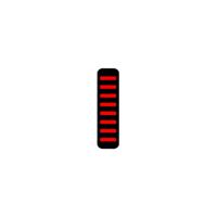 RRP Proguard bolt on v1 - front - sticker - mini - red