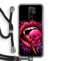 Dodelijk zoet: Xiaomi Redmi 9 Transparant Hoesje met koord