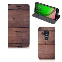Motorola Moto G7 Play Book | Wallet Case | Old Wood