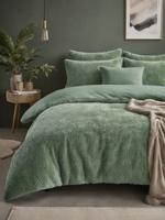 Sleeptime Fur Teddy Groen 240 x 200/220 cm