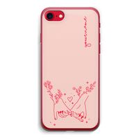 Best Friends: iPhone SE 2020 Transparant Hoesje Best Friends: iPhone SE 2020 Transparant Hoesje