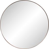 Ben Mimas ronde spiegel met LED verlichting en anti-condens Ø100cm geborsteld koper