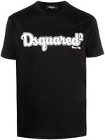 DSQUARED2 t-shirt à logo imprimé - Noir - thumbnail