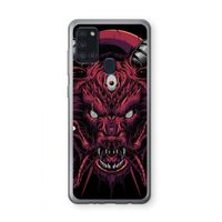 Hell Hound and Serpents: Samsung Galaxy A21s Transparant Hoesje