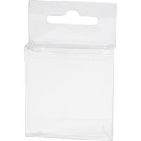 PET verpakkingsdozen, afm 51x54x10 mm, 100 stuk/ 1 doos PET verpakkingsdozen, afm 51x54x10 mm, 100 stuk/ 1 doos
